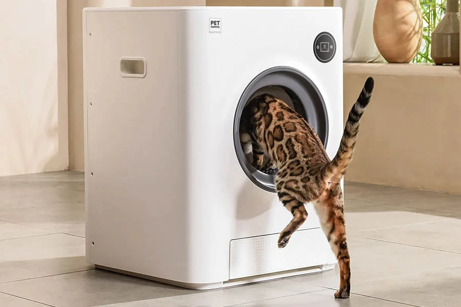 cat litter machine