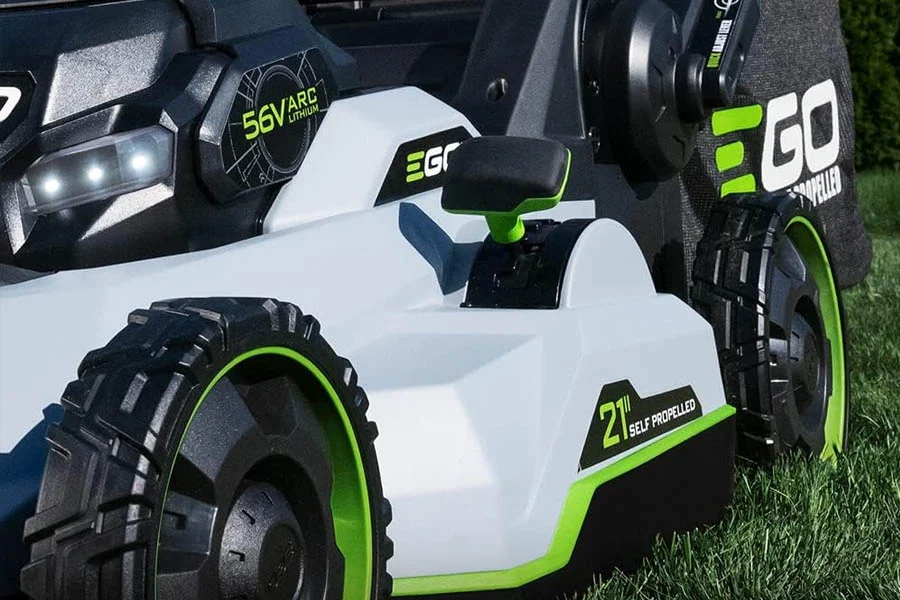 electric cordless push mower