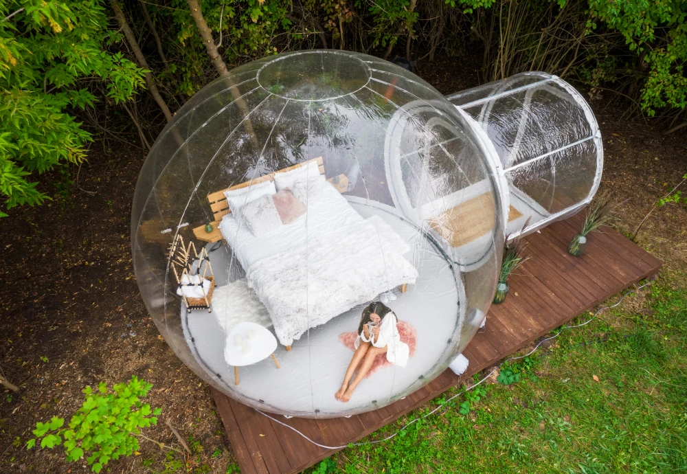 bubble tent dome outdoor